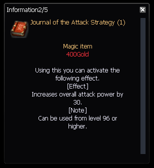 Journal of the Attack Strategy