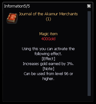 Journal of the Akamur Merchants
