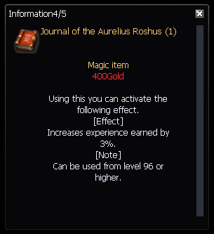 Journal of the Aurelius Roshu
