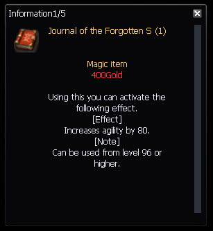 Journal of the Forgotten S