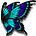 Blue/Turquoise Gossamer Wings