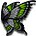 Green/Silver Gossamer Wings